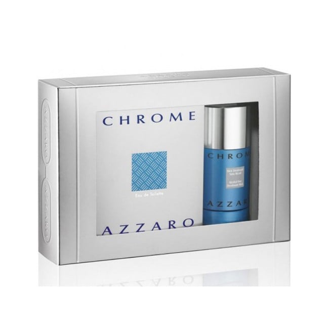 Azzaro - Chrome  EDT 50 ml  + DEO Stick 75 g