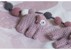 Sebra - Hæklet barnevognskæde - Gammel rosa (4006201) thumbnail-2