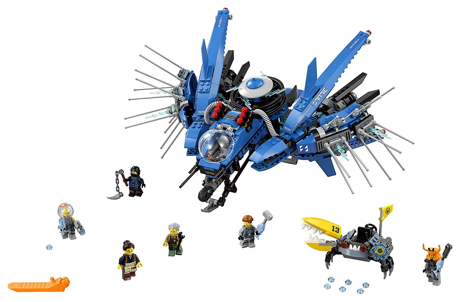 Osta LEGO Ninjago - Movie - Lightning Jet (70614)