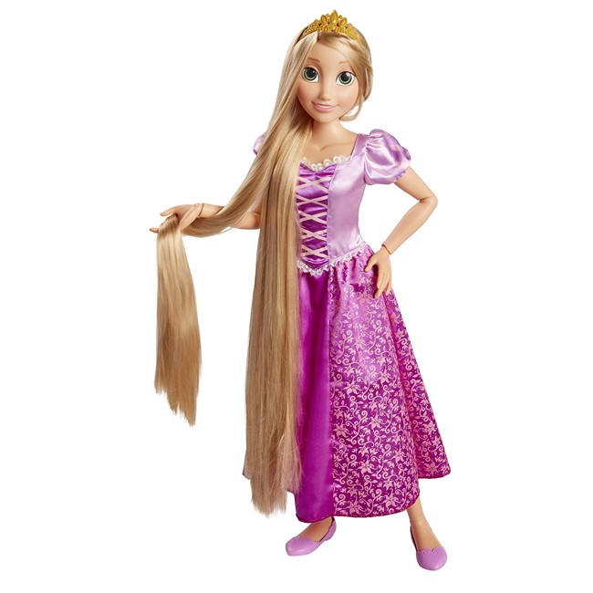 Disney Prinsesser - Rapunzel Dukke, 81 cm (61773)