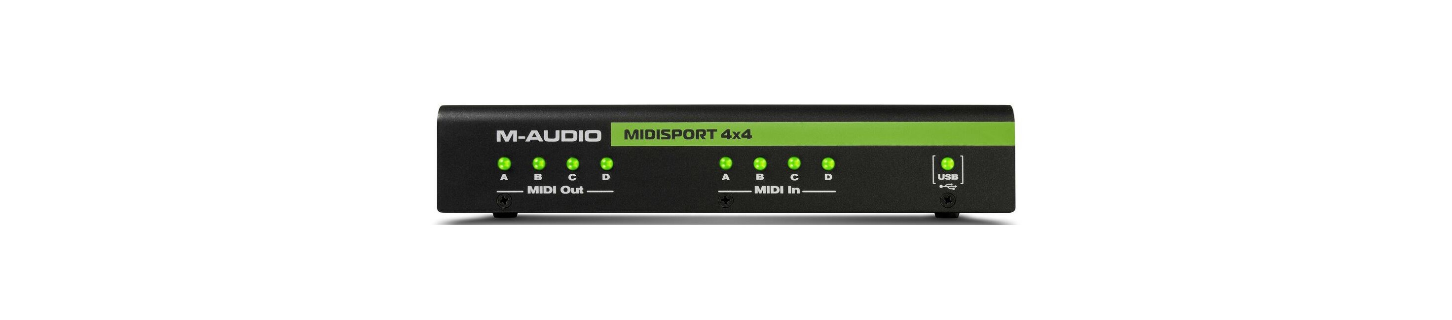 M-Audio - Midisport 4x4 - USB MIDI Interface (20th Anniversary Edition)