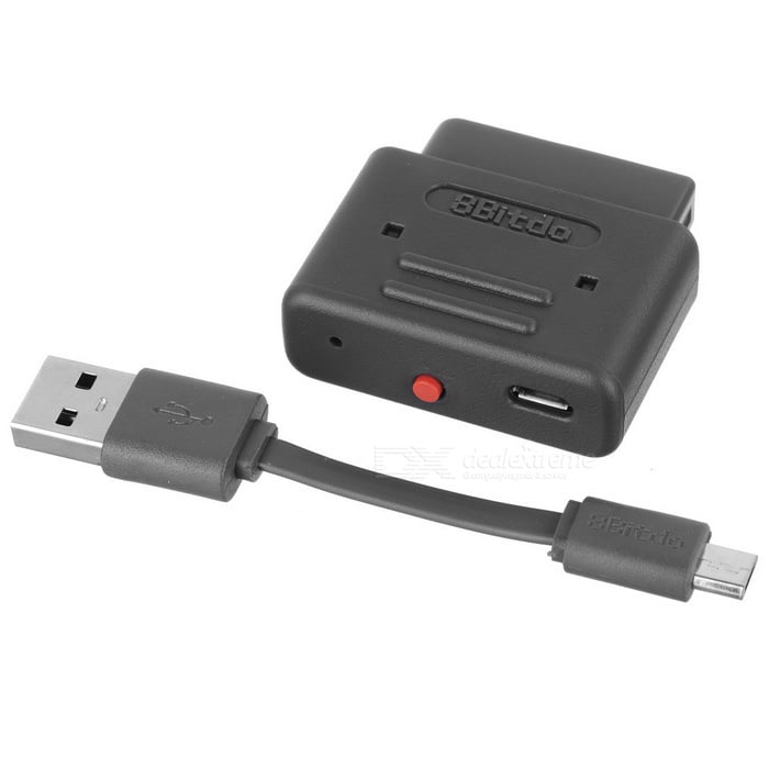 8Bitdo Bluetooth Retro Receiver (SNES/SFC) - Videospill og konsoller