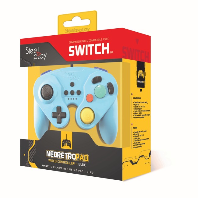 Steelplay - Gcube Wired Controller (Blue)