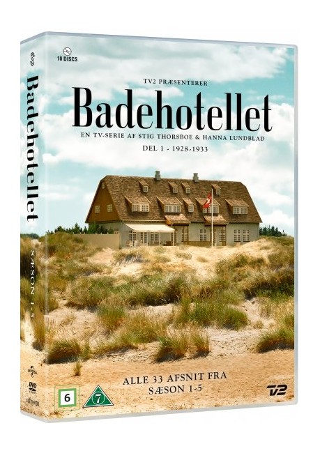 Badehotellet S1-5 Box (Vanilla) DVD