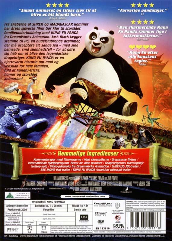 kung fu panda 1 video