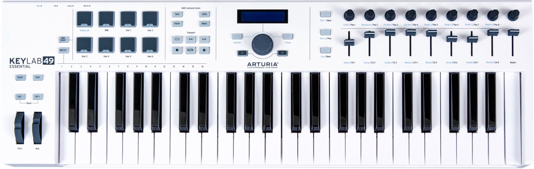 Arturia - KeyLab Essential 49 - USB MIDI Keyboard