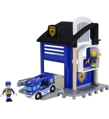 BRIO - Polizeistation mit Einsatzfahrzeug