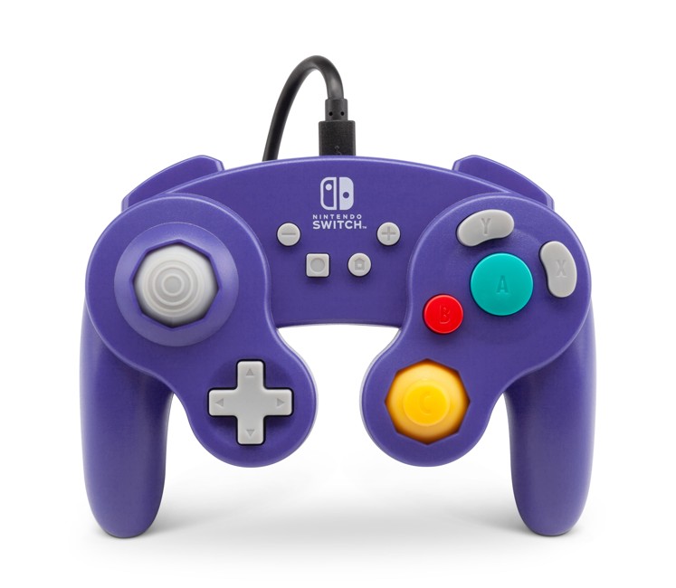 PowerA Controller Gamecube Style Purple