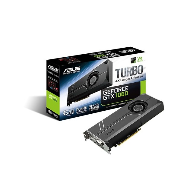 Vanærende Lærerens dag Pogo stick spring Køb ASUS TURBO-GTX1060-6G NVIDIA GeForce GTX 1060 6GB
