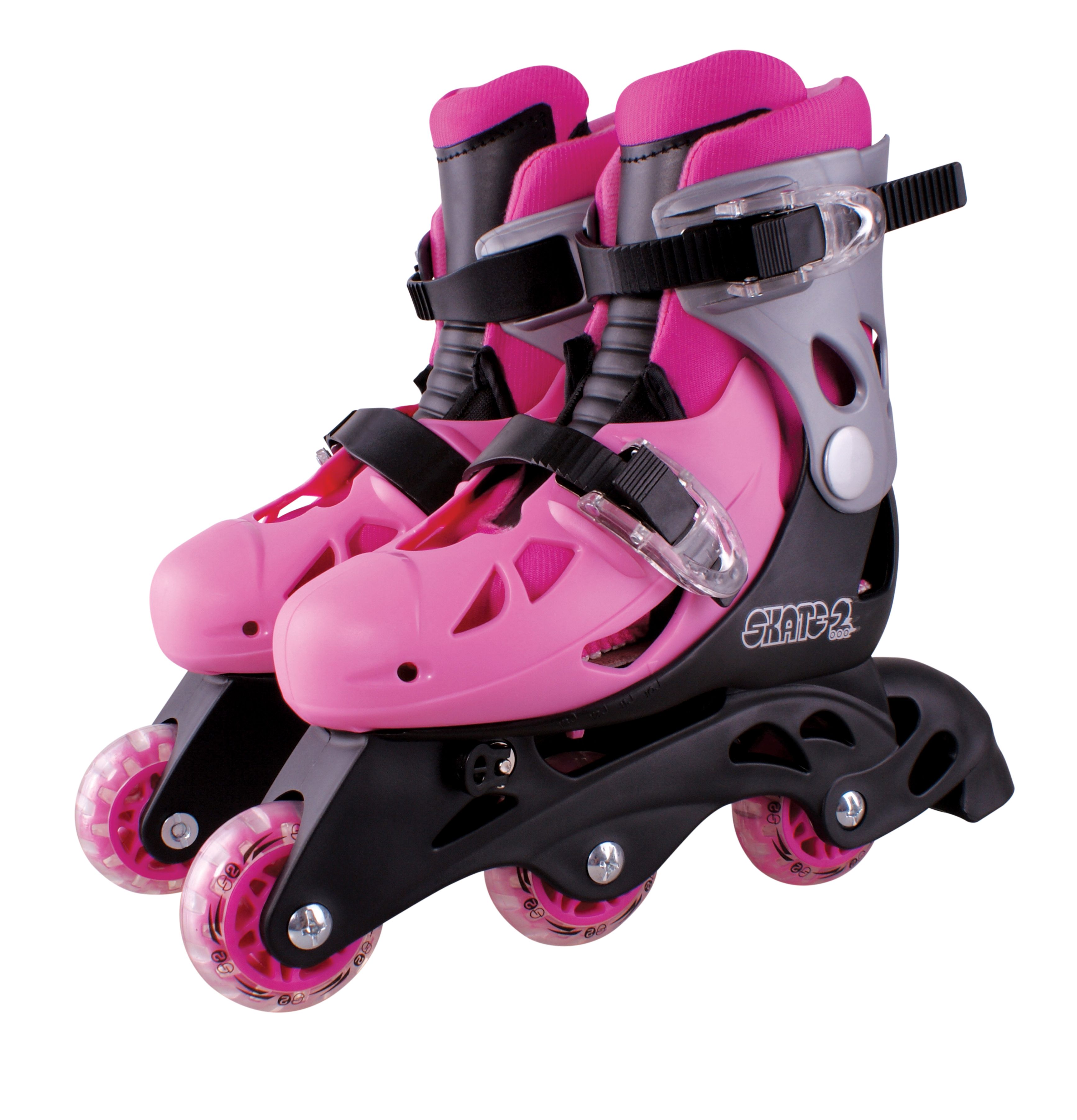 stam Lijm Normaal gesproken Koop Rollerblades - Inliners Adjustable Size 28-31 - Pink (60056)