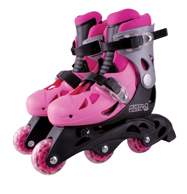 Rollerblades - Inliners Adjustable Size 28-31 - Pink (60056)