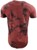 Shine Acid Washed & Tie Dye T-shirt DK Ox Blood thumbnail-2
