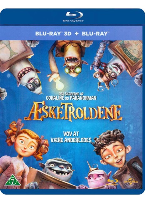 ÆskeTroldene/Boxtrolls, The (3D Blu-ray - Blu-Ray)