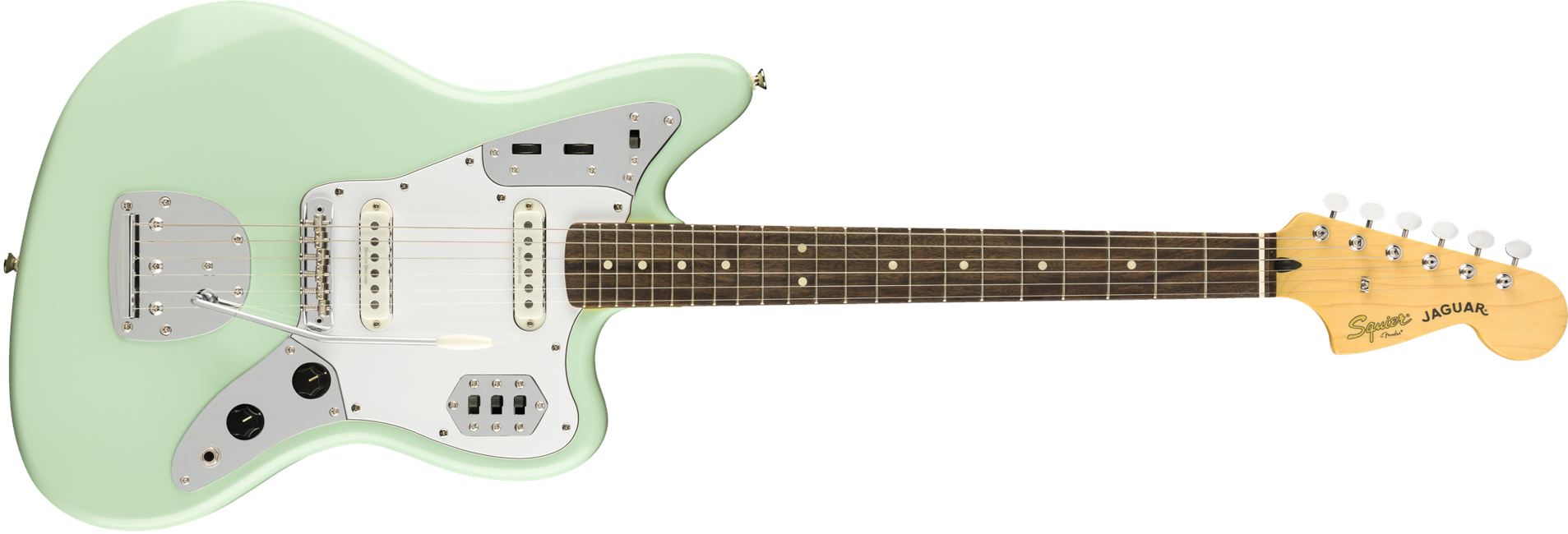Squier By Fender - Vintage Modified Jaguar - Elektrisk Guitar (Surf Green)