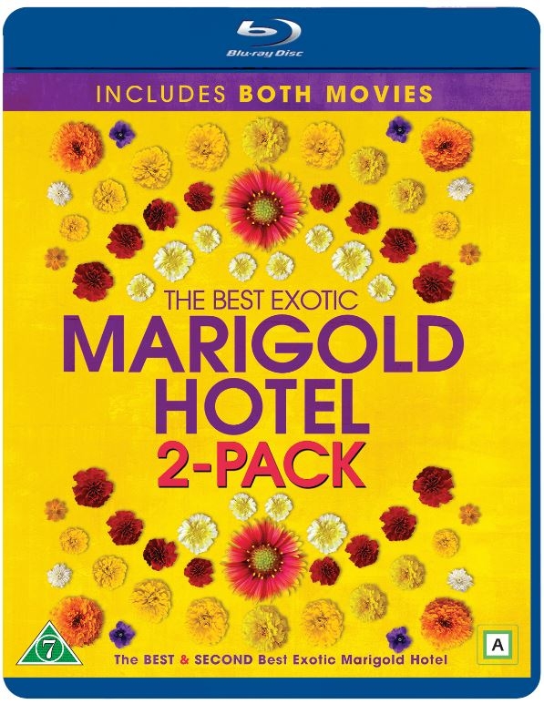 The Best Exotic Marigold Hotel 1+2 (2 disc)(Blu-Ray)