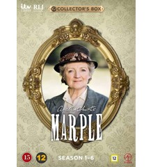 Agatha Christie's Marple: Sæson 1-6 (Afsnit 1-23) (12-disc) - DVD