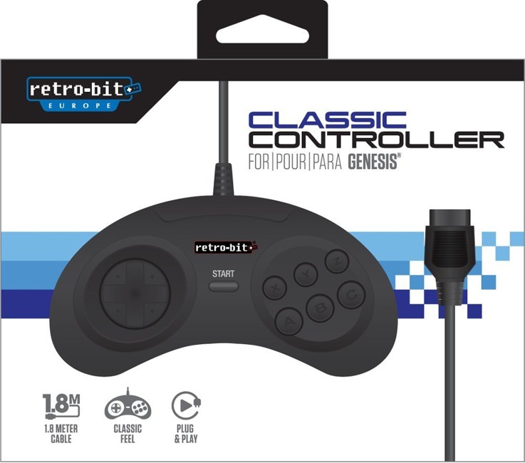 Mega Drive Classic Controller Retro-Bit