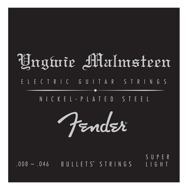 Fender Yngwie Malmsteen Signatur Elektrisk Guitar Strenge Sæt (08-46)