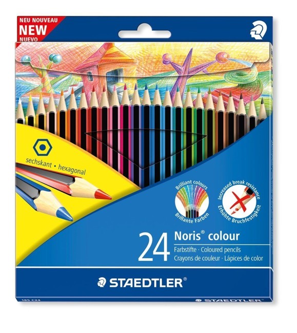 Staedtler - Noris Colour Pencil, 24 pc (185 CD24LQ )