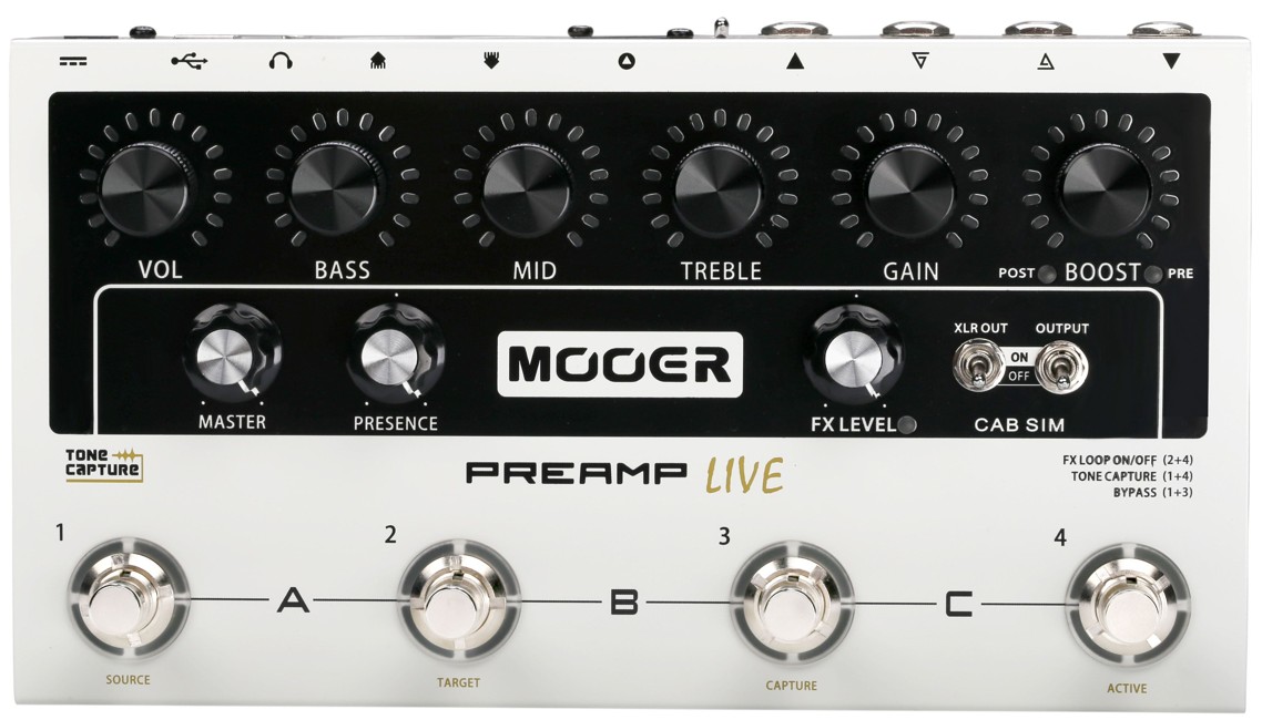 Mooer - Preamp Live - Guitar Multi Effekt Pedal