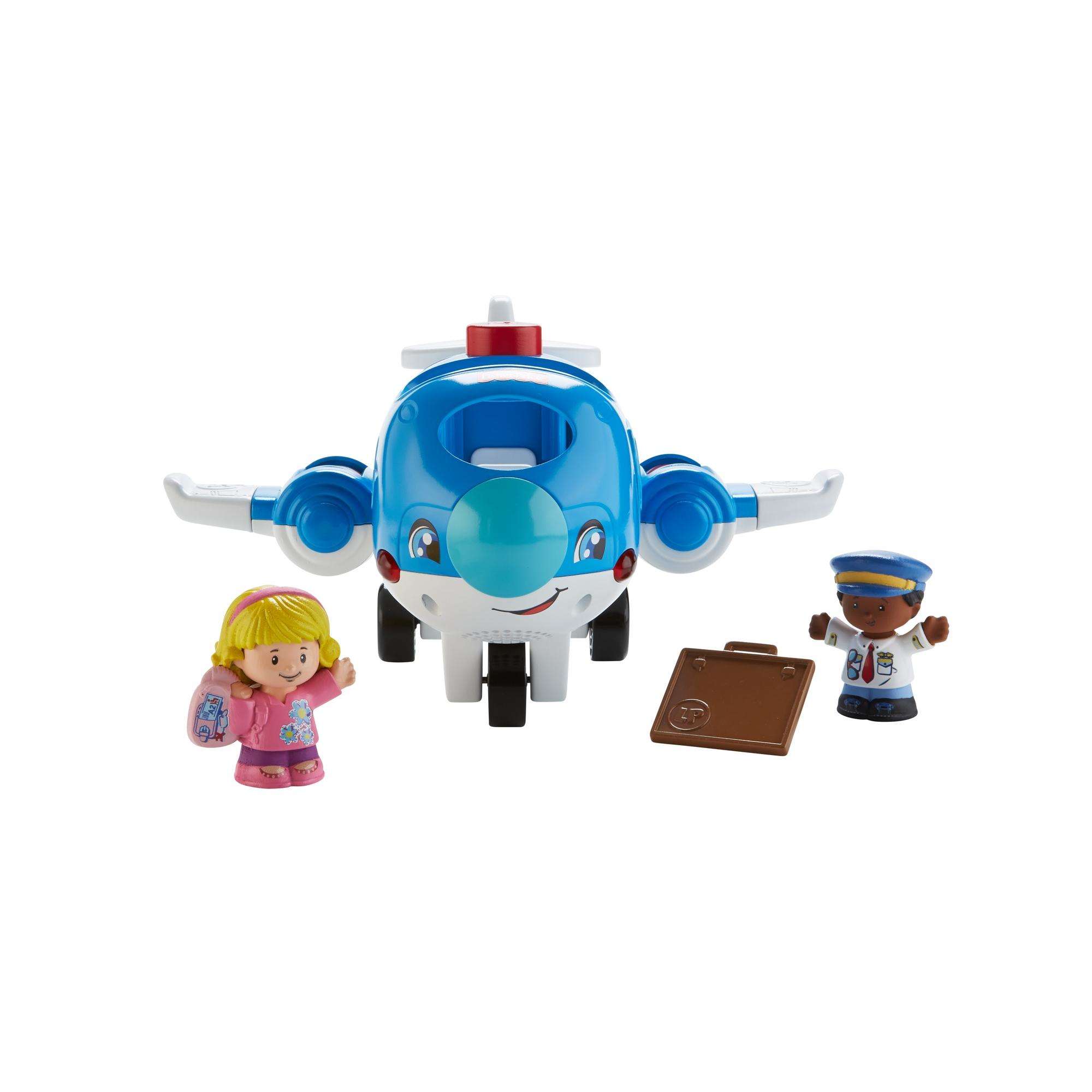Fisher-Price - Little People - Travle Together Airplane (danish) (FMT31)