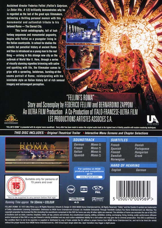 Buy Fellini S Roma Dvd Buy Fellini S Roma Dvd