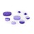 bObles - Mixed step stones, Purple thumbnail-1