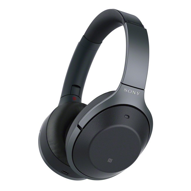 Sony - WH-1000XM2 Wireless Noise Cancelling Headphones Black