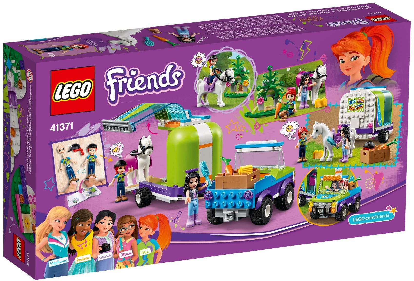 lego friends mia horse