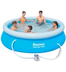 Bestway – Fast Set Pool 305x76cm med pumpe - 3638 Liter