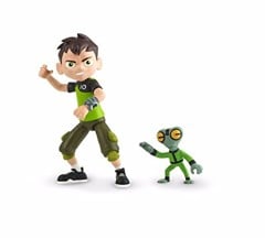 BEN 10 - Action Figure - Ben Tennyson and Greymatter (76100)