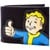 Bethesda Fallout 4 Fabric Vault Boy Black ID & Card Bi-Fold Wallet thumbnail-4