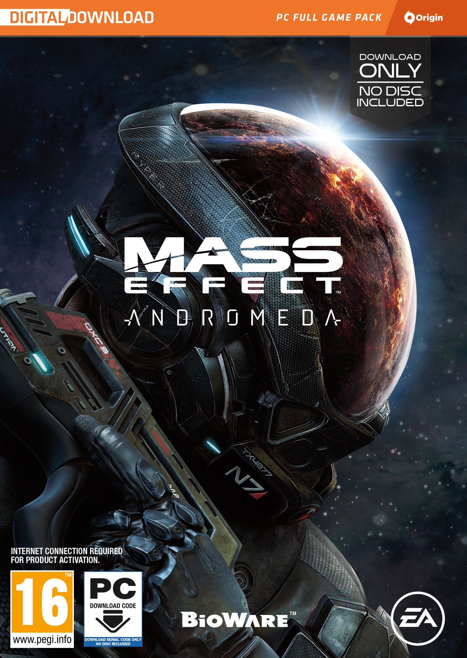 Mass Effect: Andromeda (Code in a Box)(Nordic)