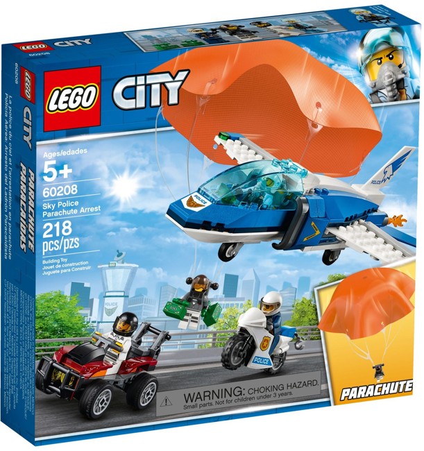 LEGO City - Luftpolitiets faldskærmsanholdelse (60208)