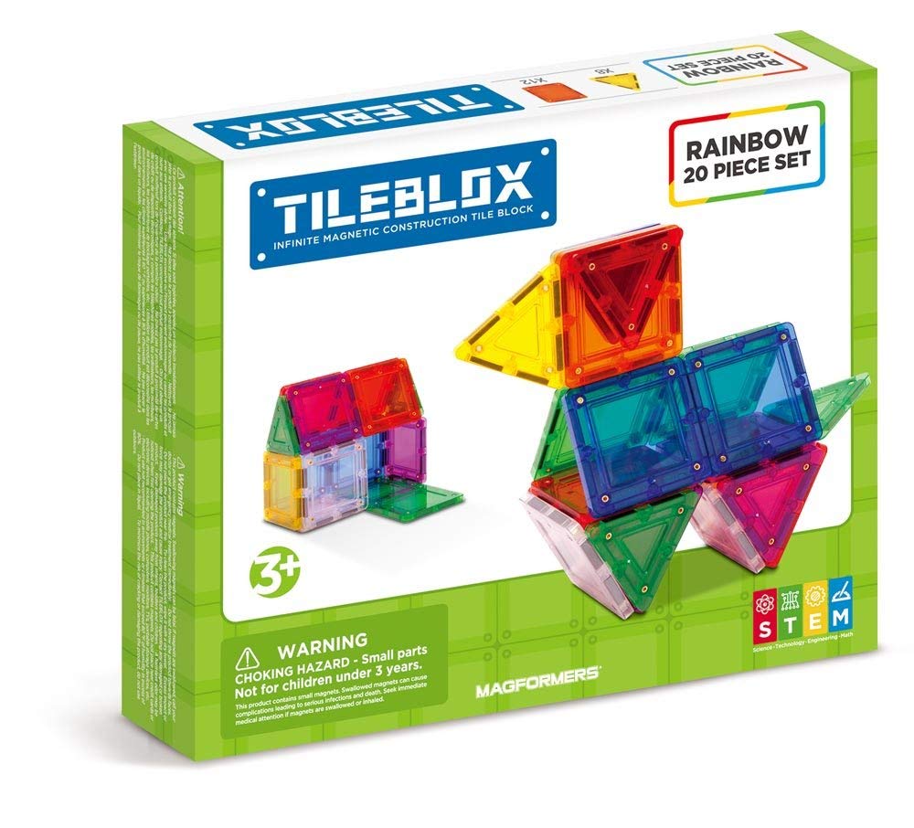 Tileblox - Rainbow - 20 pcs set (3201) - Leker