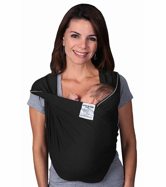 Baby K'tan Active Baby Carrier Black (small)