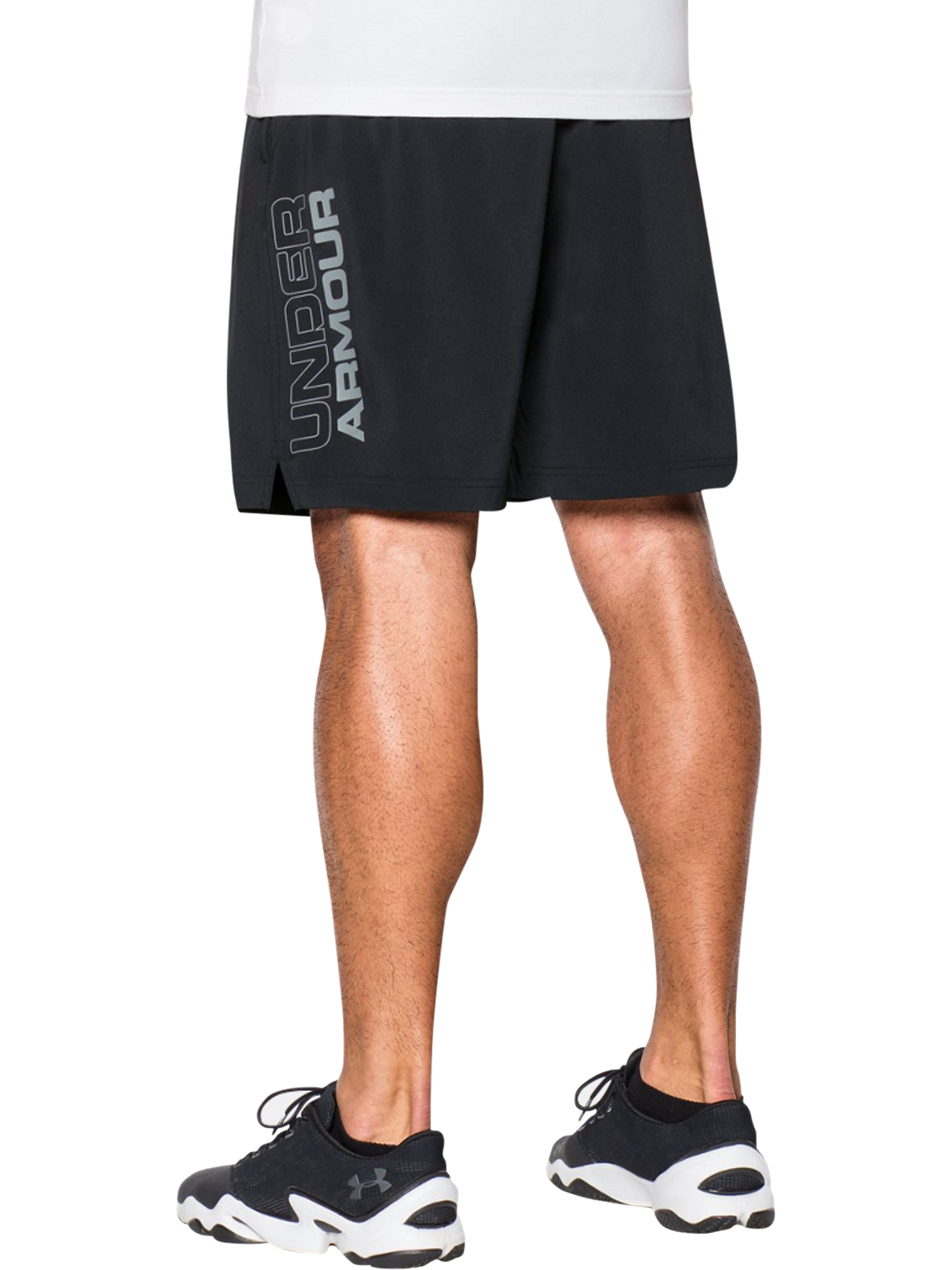 under armour mens hiit woven shorts