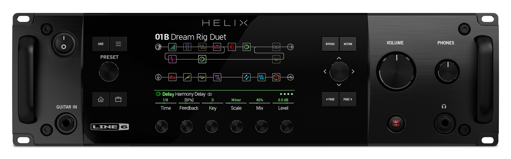 Line6 - Helix Rack - Guitar Multi Effekt Processor