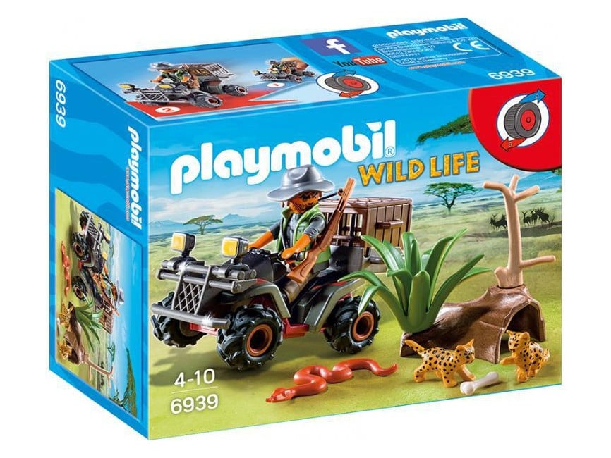 Playmobil - En krybskytte med en ATV (6939)