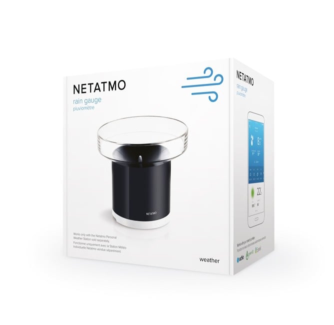 ​Netatmo - Regnmåler Til Smart Home Vejrstation