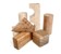 Wooden Story - Træklodser i bomuldpose,  natur, 100 stk thumbnail-3