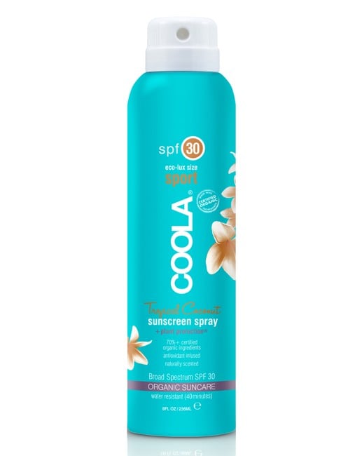 Coola - Sport Continuous Spray SPF 30 - Tropical Coconut 236 ml