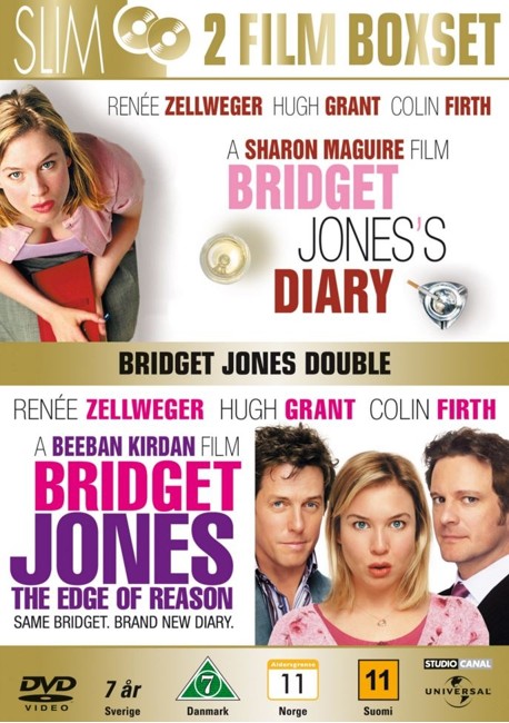 Bridget Jones' Dagbog / Bridget Jones - På Randen af Fornuft - DVD