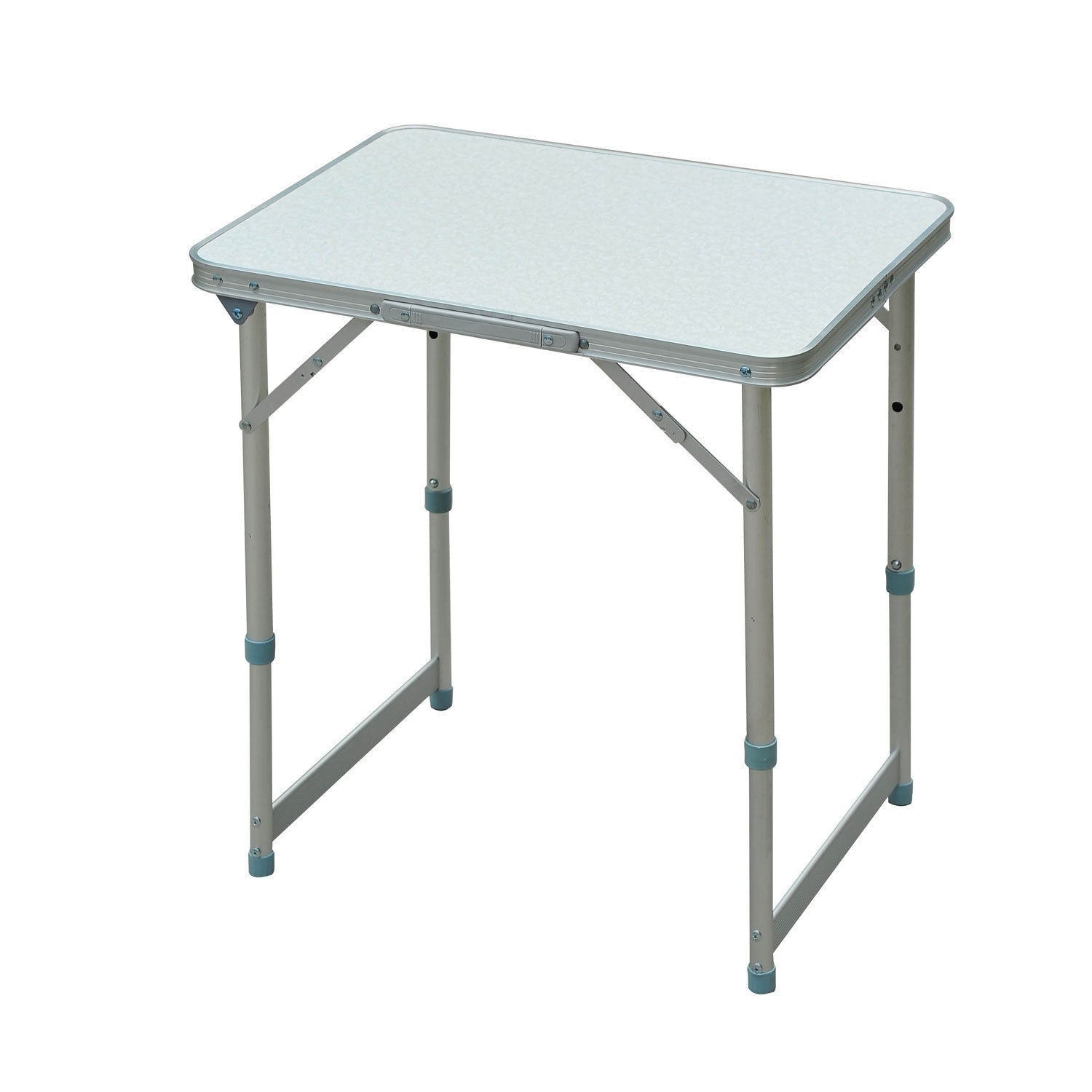 Kaufe Outsunny Garden Outdoor Camping Table Portable Folding Picnic Table Aluminium Frame 60l X 45w X 65h Cm