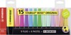 STABILO BOSS ORIGINAL Deskset of 15 Assorted Colours - Limited Edition thumbnail-1