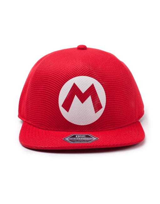 Nintendo – Super Mario Badge Seamless Cap (One-size)
