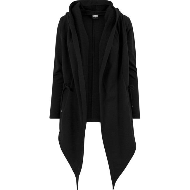 Urban Classics Ladies - Hooded Sweat Cardigan black