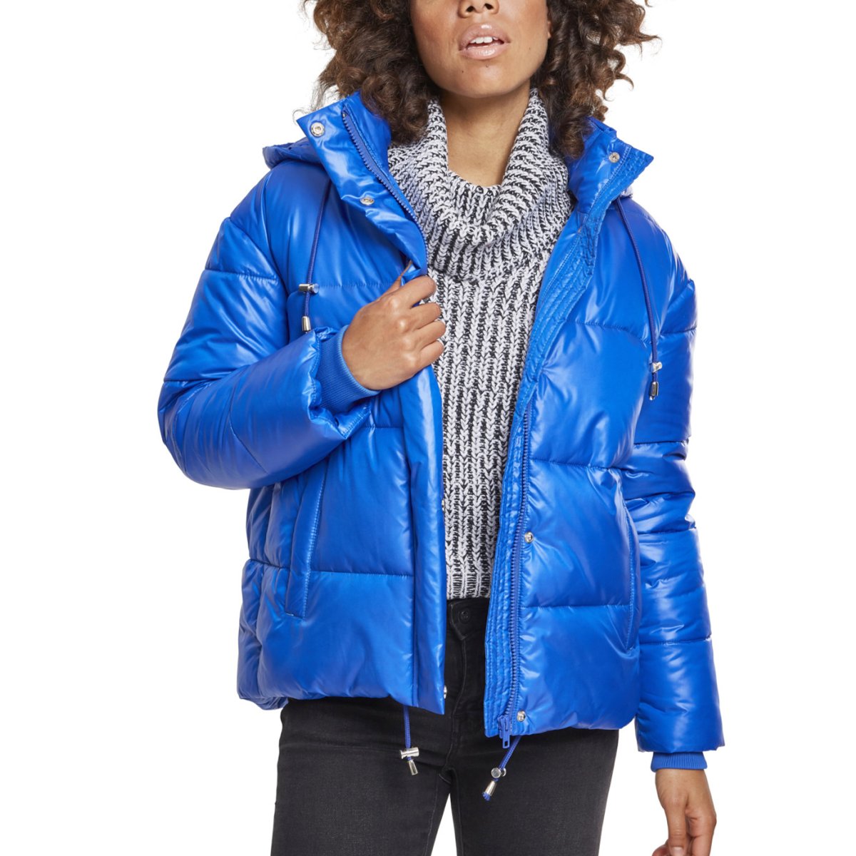 royal blue womens winter jacket