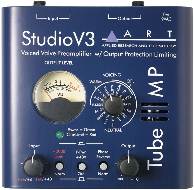 ART - Tube MP - Studio V3 - Mikrofon Preamp & DI Box