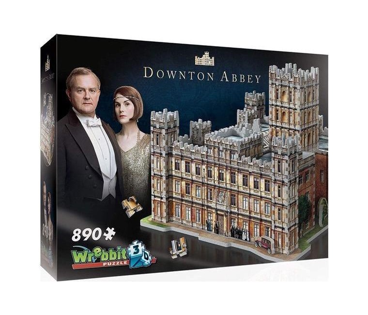 Wrebbit 3D Puzzle - Downton Abbey, 890 pc (40970032)